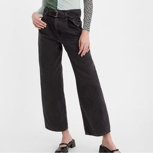 Levi Belted Baggy Loose Jean